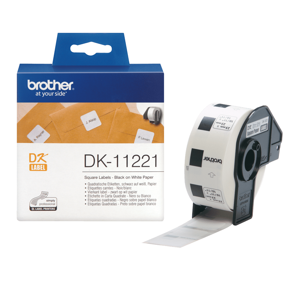 DK11221 BROTHER QL550 Etikettenrolle