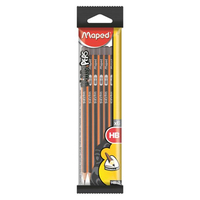 maped BLACK'PEPS Bleistifte HB naturbelassen, 6 St. maped BLACK'PEPS Bleistifte HB naturbelassen, 6 St.