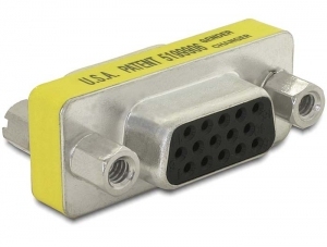 Delock Adapter Gender Changer VGA Buchse-Buchse Delock Adapter Gender Changer VGA Buchse-Buchse