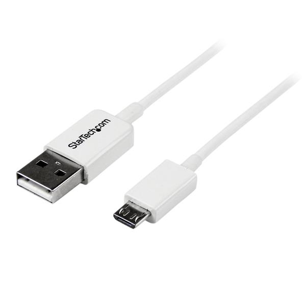 STARTECHCOM 1m White Micro USB Cable A to Micro B