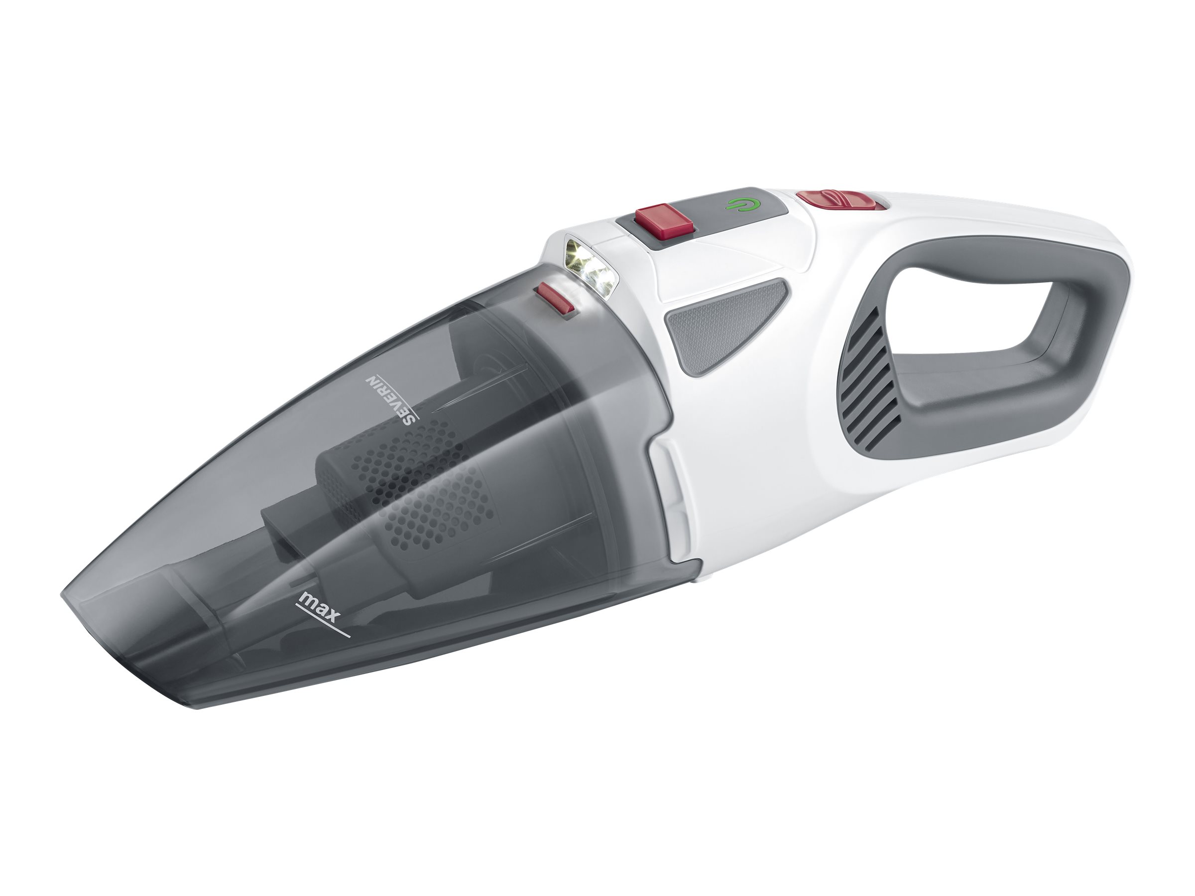 SEVERIN HV 7146 TrockenNass UltraFine Grau Rot Weiss 650 l 0,15 l Akku