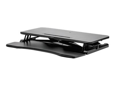 Fellowes Monitorstaender Corsivo Sitz-Steh Workstation schwarz