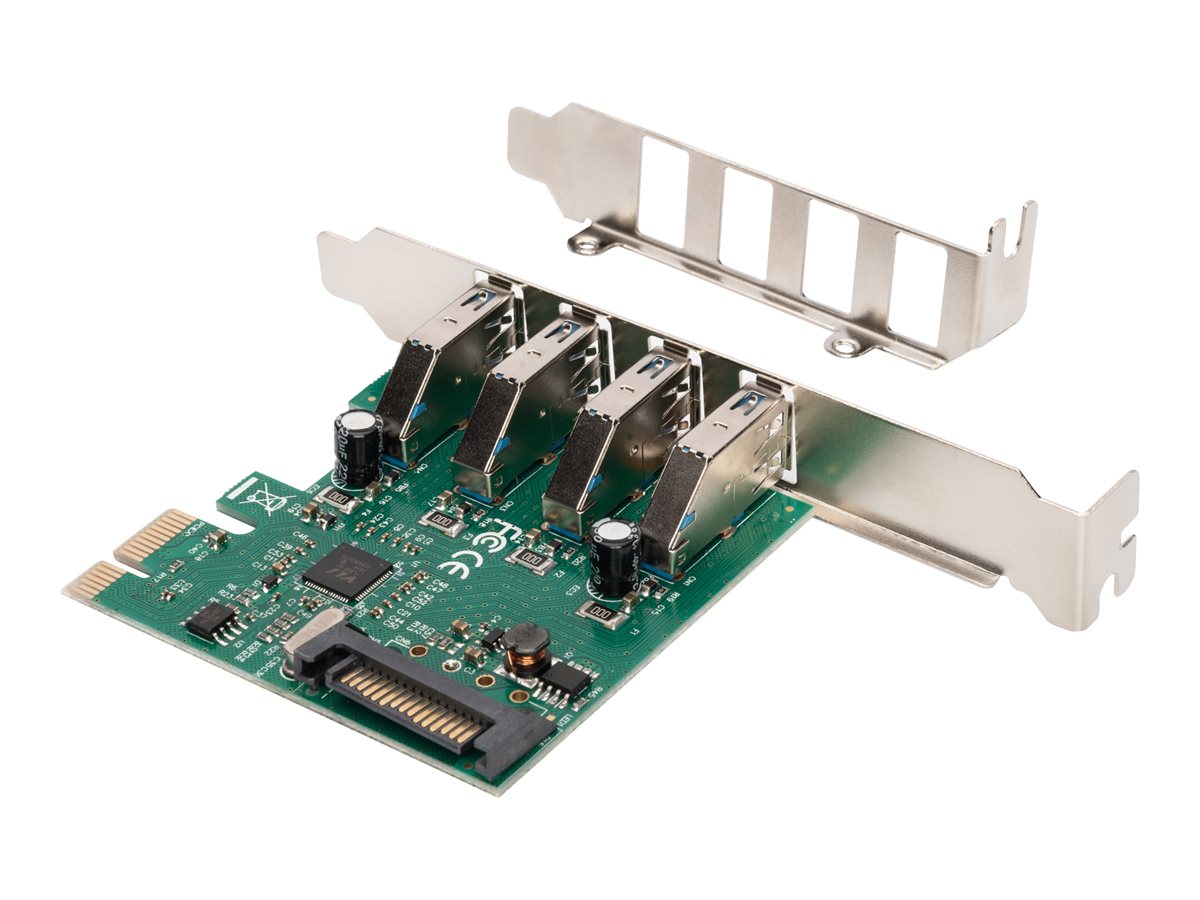 DIGITUS 4-Port USB 3.0 PCI Express-Karte