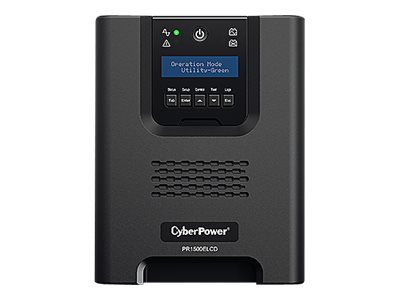 CYBERPOWER  PR1500ELCD Line-Interactive 1500VA/1350W  Sinsuwelle AVR LCD Ausgang(8) IEC RS232 USB HID EPO SNMP EnergyStar SMT1500i