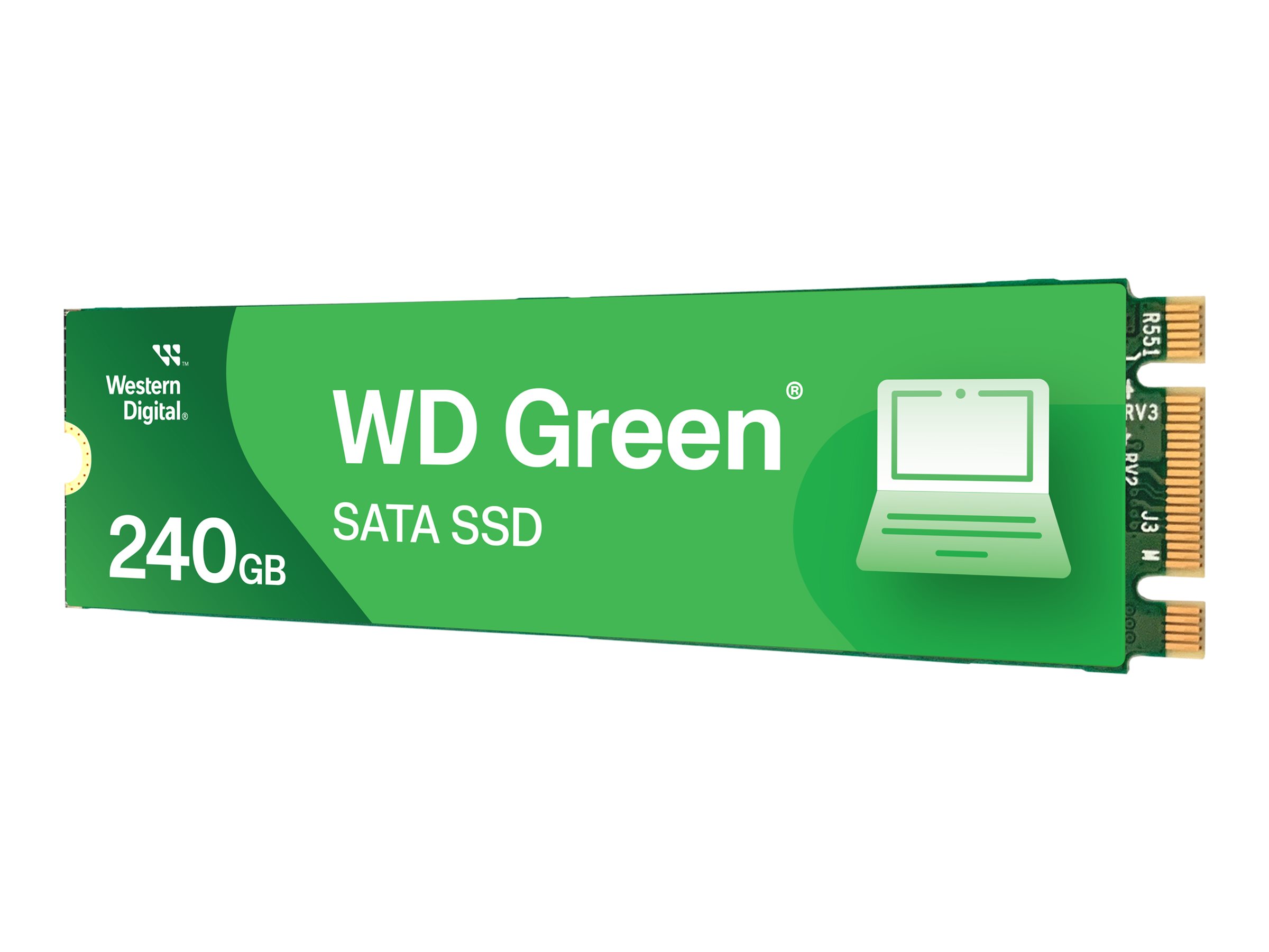 WD Green SATA 240GB Internal SSD Solid State Drive - SATA 6Gb/s 6,4cm 2,5Zoll - WDS240G3G0A