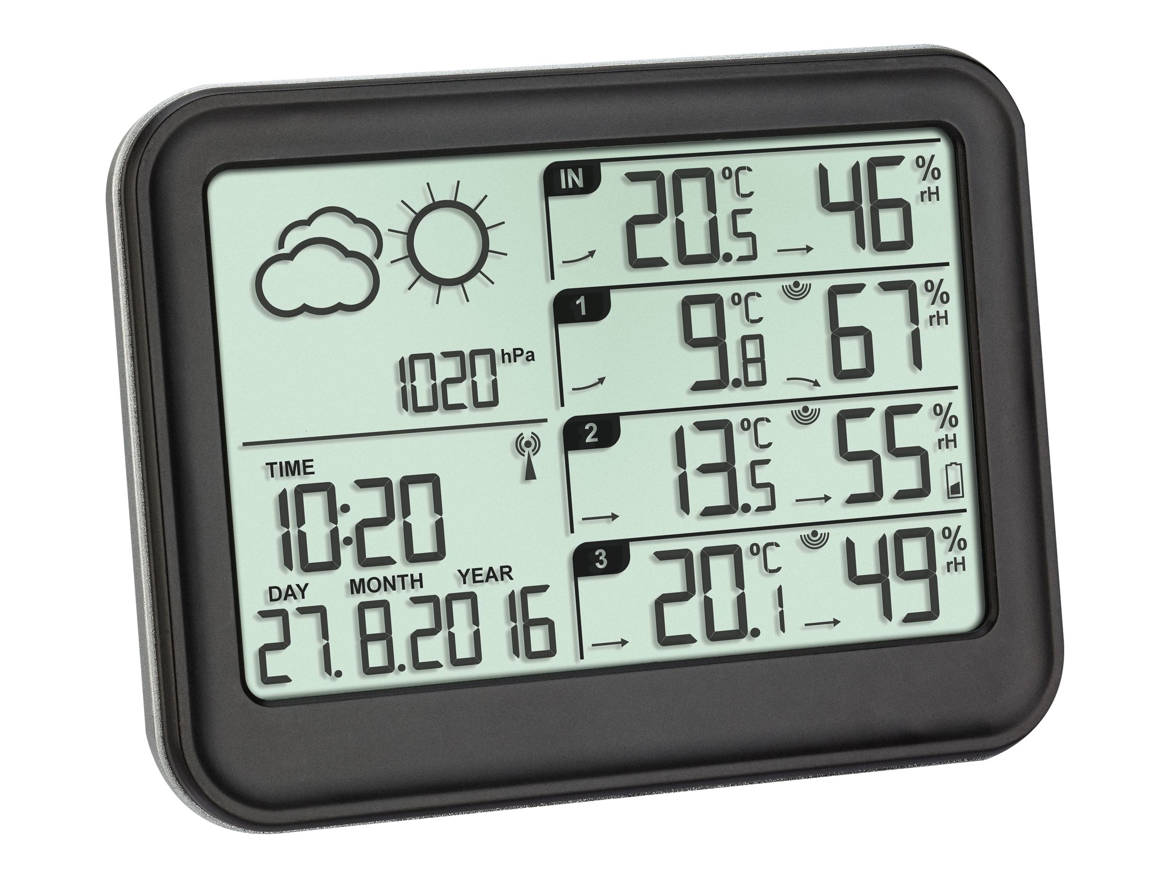 TFA VIEW 35114201 Wetterstation schwarz