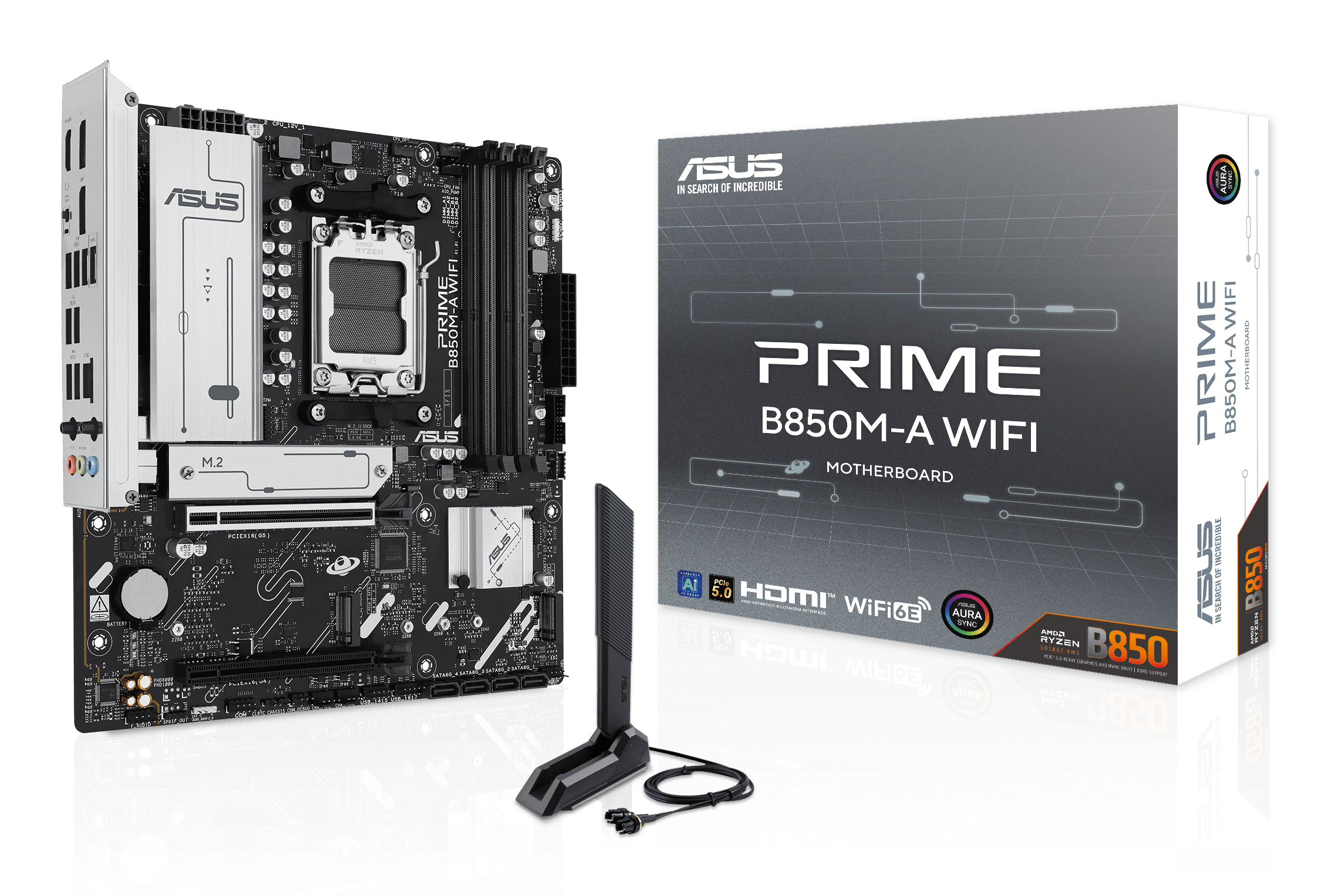ASUS PRIME B850MA WIFI AM5 MB 4xDDR5