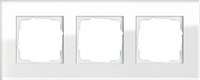 Gira Rahmen 021312 3fach Esprit Glas weiss Gira Rahmen 021312 3fach Esprit Glas weiss