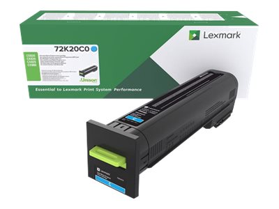 72K20C0 LEXMARK CS82x Toner cyan return 72K20C0 LEXMARK CS82x Toner cyan return