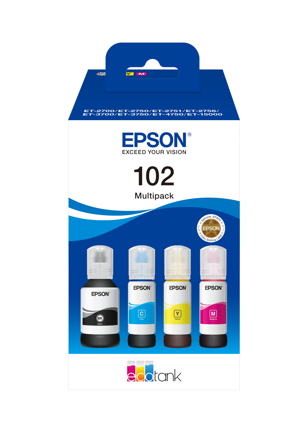 C13T03R640 EPSON ET102 EcoTank Tinte 4