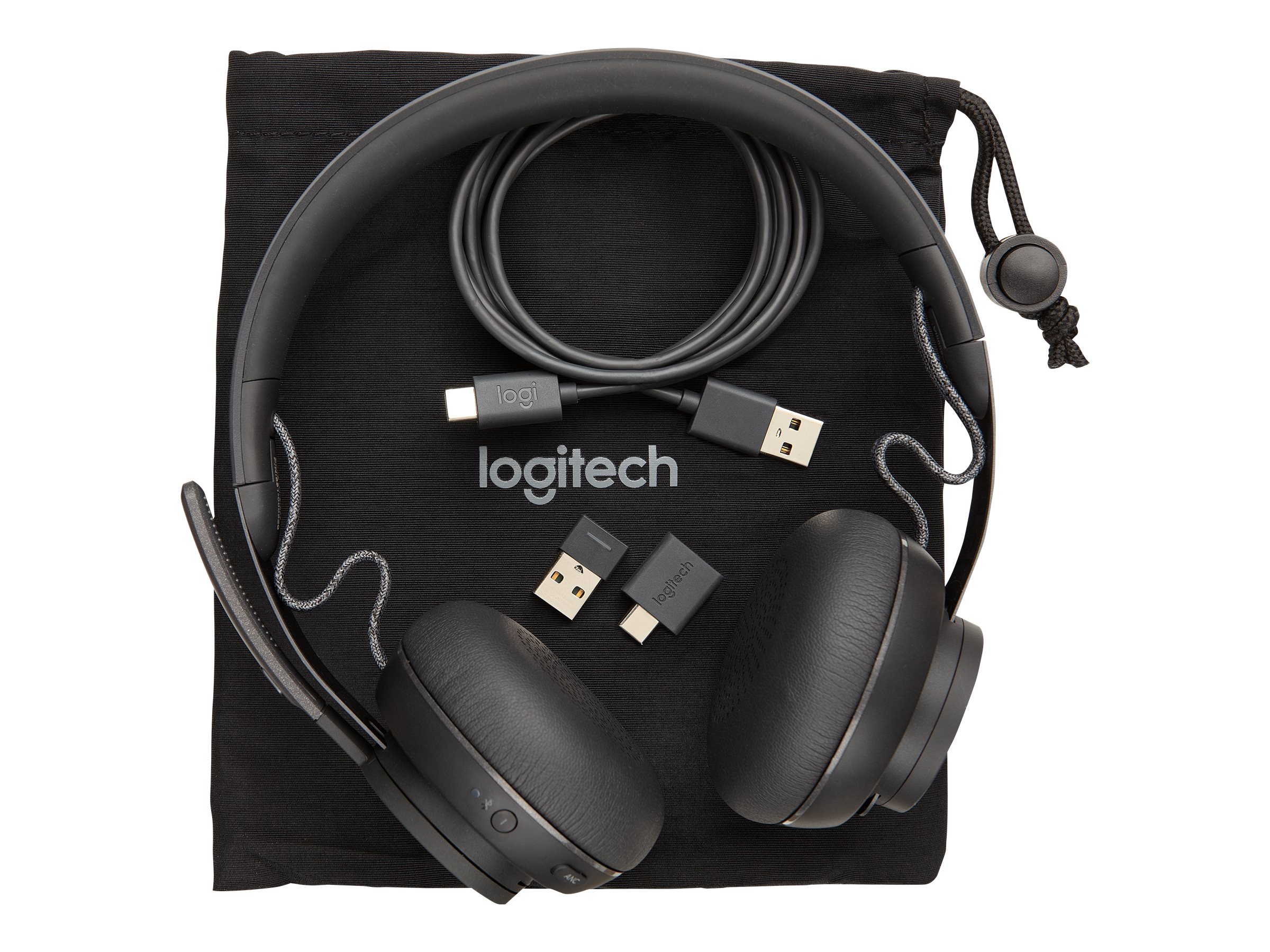 Logitech Zone Wired MS Teams On-Ear Graphite