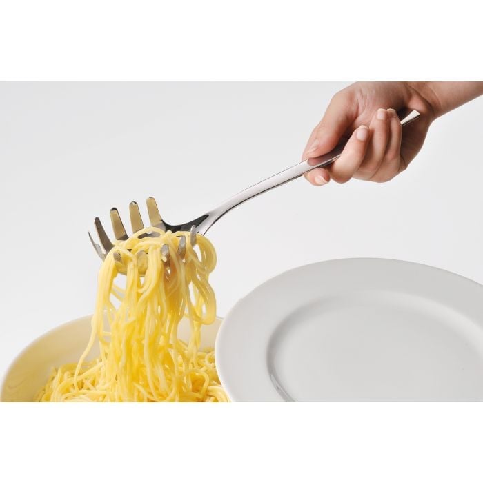 WMF Spaghettilöffel Nuova Edelstahl silber
