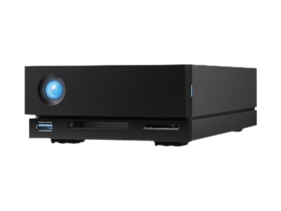LACIE 1big Dock 8TB Thunderbolt 3 + USB 3.1 8,9cm 3,5Zoll fuer MAC & PC - grau