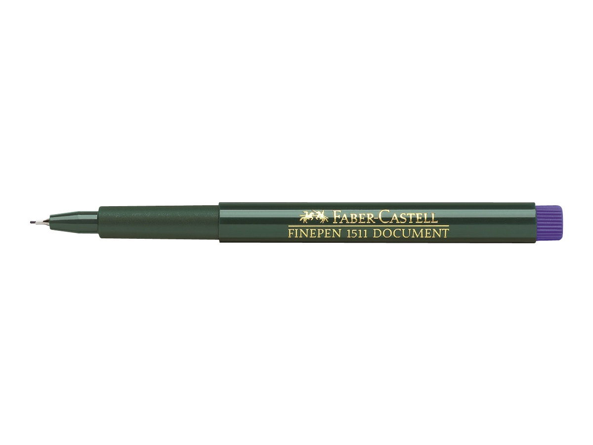 FABER-CASTELL 1511 Fineliner blau 0,4 mm, 10 St.