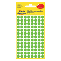 AVERY Zweckform Klebepunkte 3592 gruen Ø 8,0 mm, 416 St. AVERY Zweckform Klebepunkte 3592 gruen Ø 8,0 mm, 416 St.