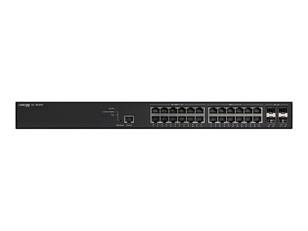 LANCOM GS-3628XP 2.3 Fully Managed Access Switches 3000 series LANCOM GS-3628XP 2.3 Fully Managed Access Switches 3000 series