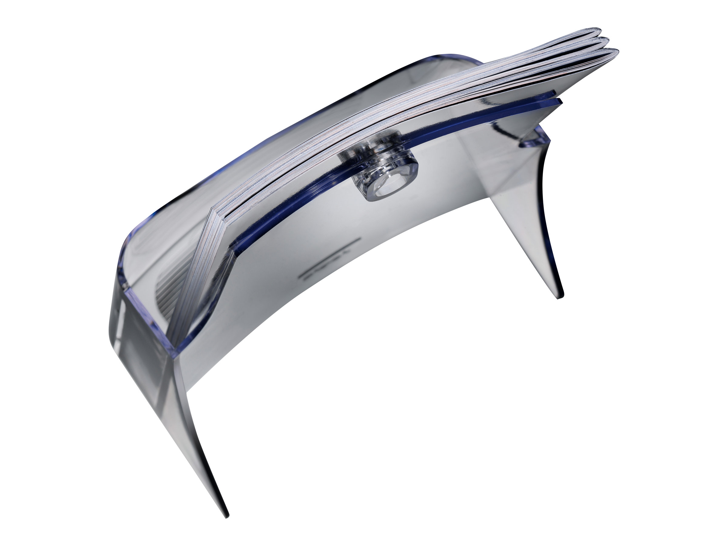 SIGEL Tischprospekthalter transparent 13 DIN A4 12,5 x 7,5 x 20,0 cm, 1 St