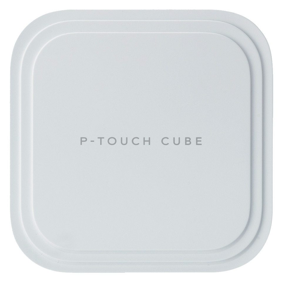 brother Ptouch CUBE Pro PTP910BT Beschriftungsgeraet weiss, grau
