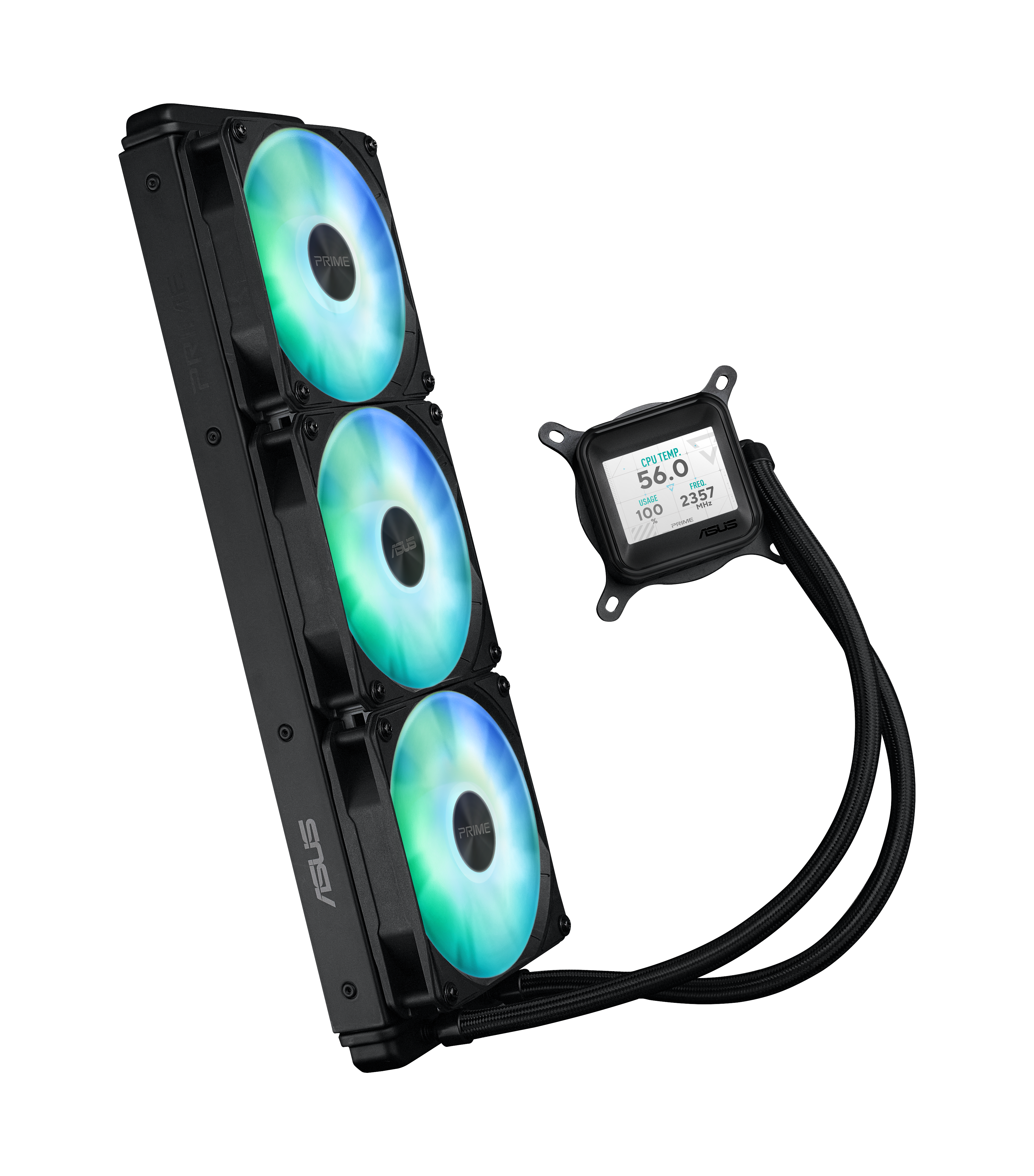 ASUS Prime LC ARGB LCD allinone CPU liquid cooler
