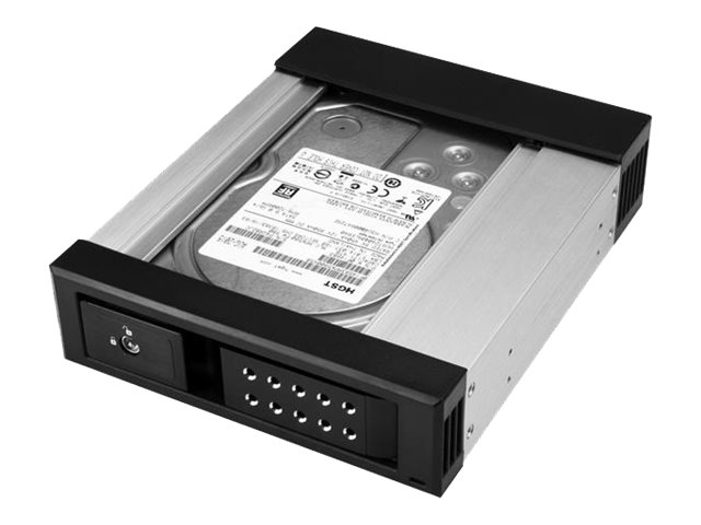 STARTECH.COM 13,34cm/5,25Zoll auf 8,89cm/3,25Zoll Festplatten Wechselrahmen 3,5Zoll SATA/SAS Laufwerke-Trägerlos-SAS/SATA Backplane