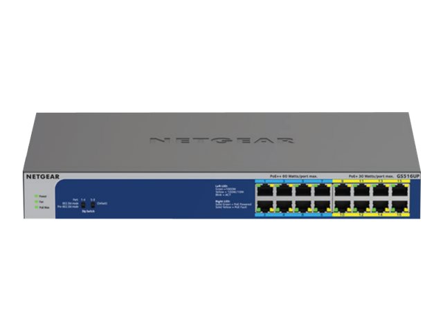 NETGEAR 16PT GE U60 POE++ UM SWITCH NETGEAR 16PT GE U60 POE++ UM SWITCH