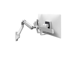 ERGOTRON HX dual Monitor Wandhalterung weiss bis 81,3cm 32Zoll bis 7,9kg belastbar 29,2cm anheben VESA 75x75 100x100 mm