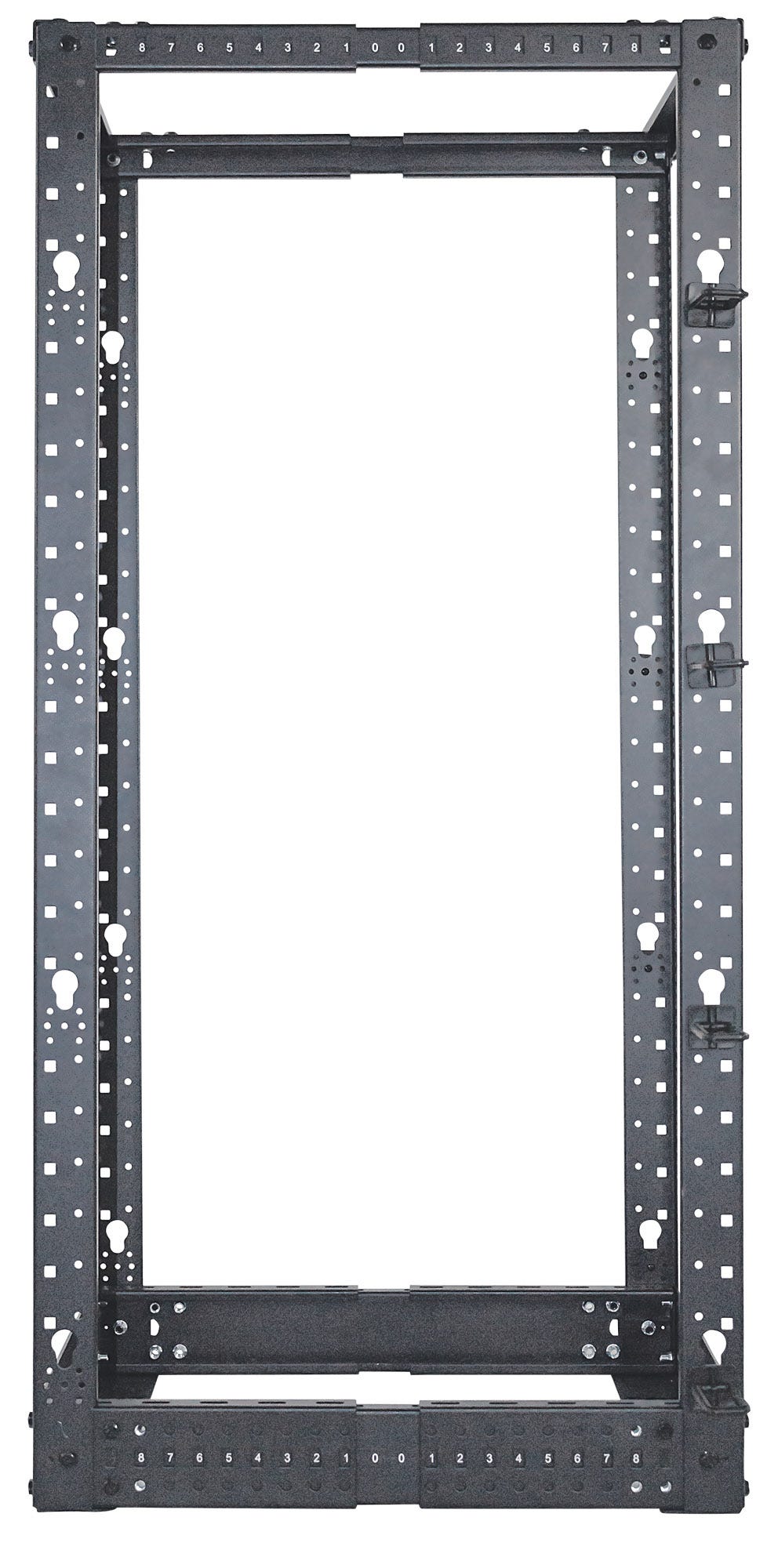 INTELLINET 48,3cm 19Zoll Laborgestell 26HE 4Pfosten HxBxT 1296 x 515 x 559mm unmontiert schwarz