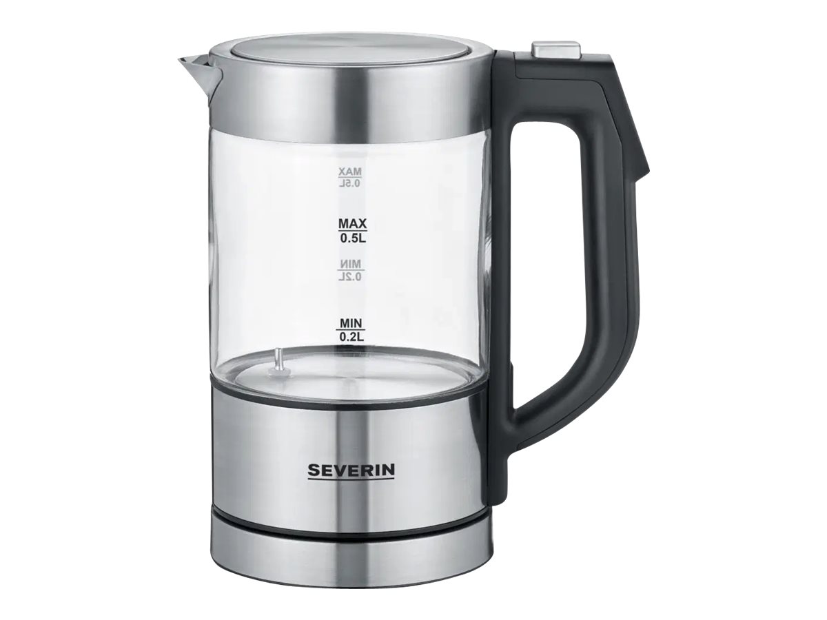 SEVERIN Wasserkocher WK 3458 schwarz 0,5 l 1100 Watt