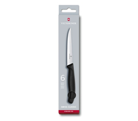 Victorinox 6.7233.6 Steakmesser Swissclassic Spitz 6er Pack, Schwarz Victorinox 6.7233.6 Steakmesser Swissclassic Spitz 6er Pack, Schwarz