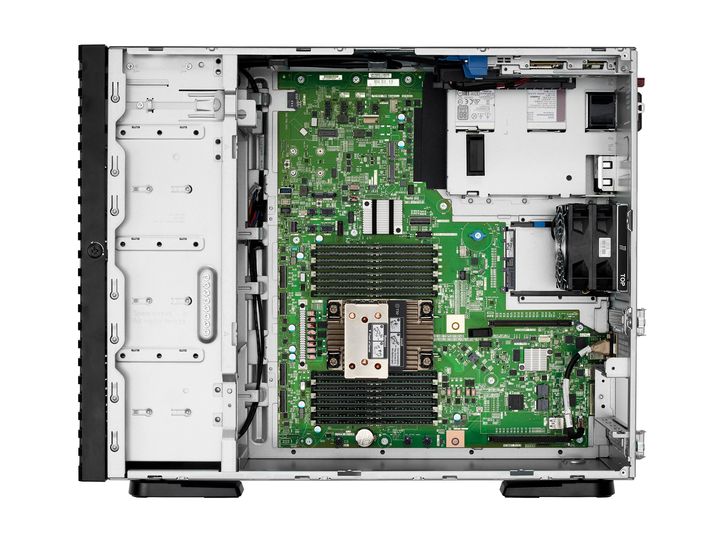 HPE ProLiant ML110 Gen11 Tower Xeon-G 5416S 16-Core 2.0GHz 1x32GB-R 8xSFF Hot Plug BC VROC 1000W Server