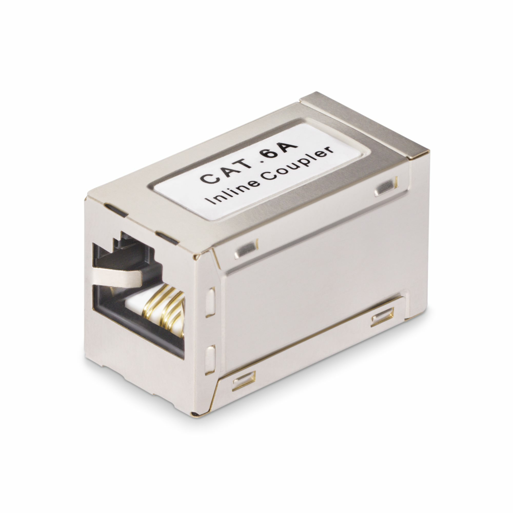 STARTECHCOM Geschirmte Cat 6A Kupplung RJ45 Coupler Cat6a Lankabel Verlängerung FF NetzwerkkabelverlängerungVerbinder