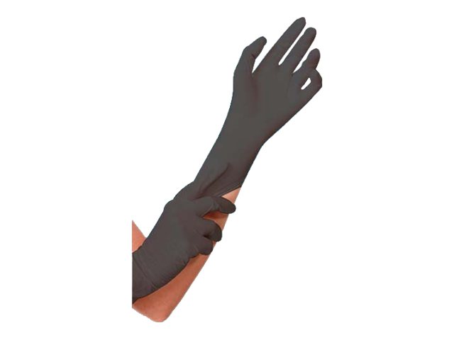 HYGOSTAR unisex Einmalhandschuhe SAFE LIGHT schwarz GröÃe XL, 100 St. HYGOSTAR unisex Einmalhandschuhe SAFE LIGHT schwarz GröÃe XL, 100 St.