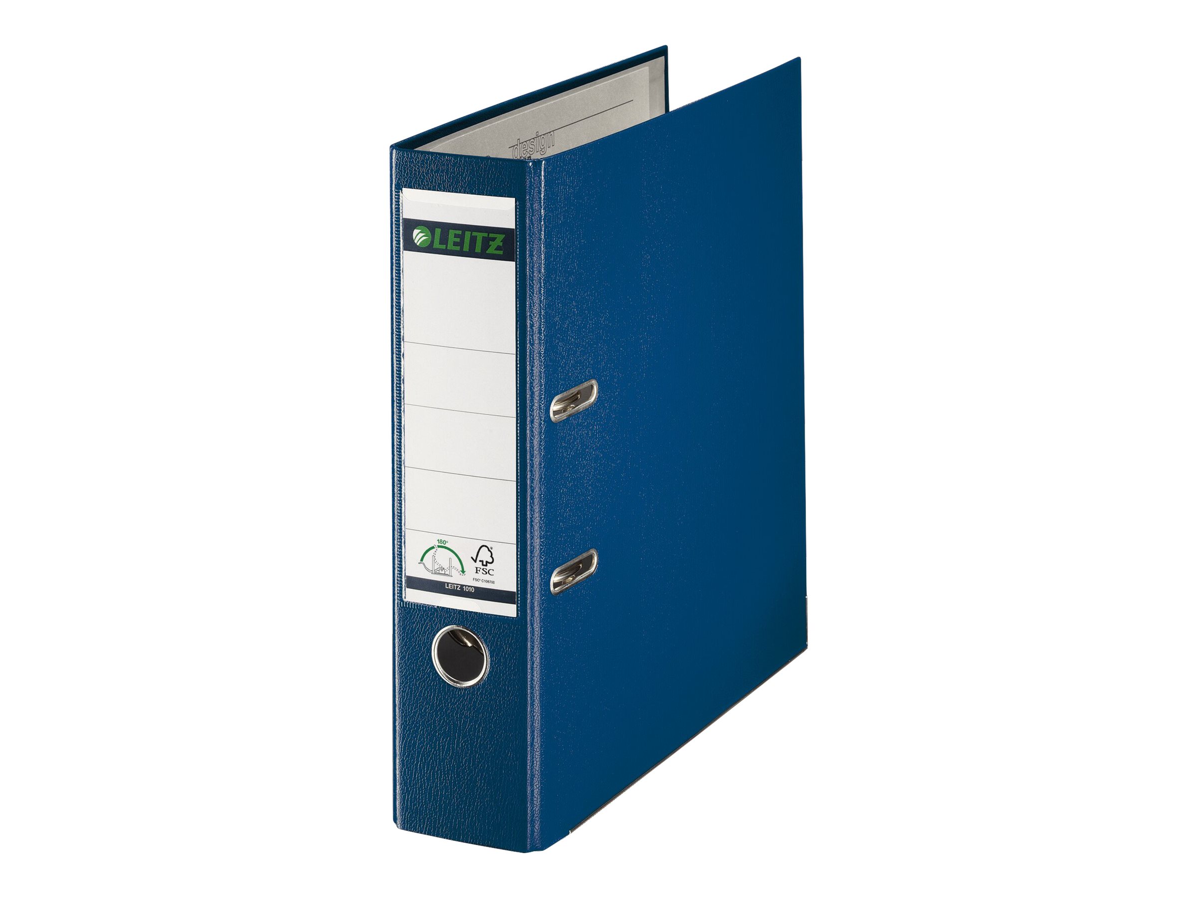 LEITZ 1010 Ordner blau Kunststoff 8,0 cm DIN A4