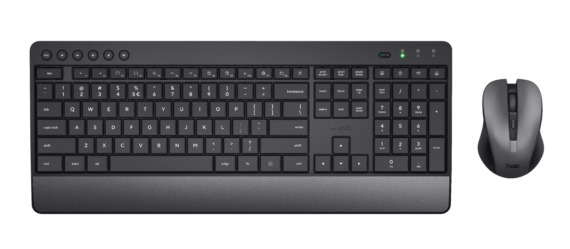 24532 TRUST Trezo TastaturMaus