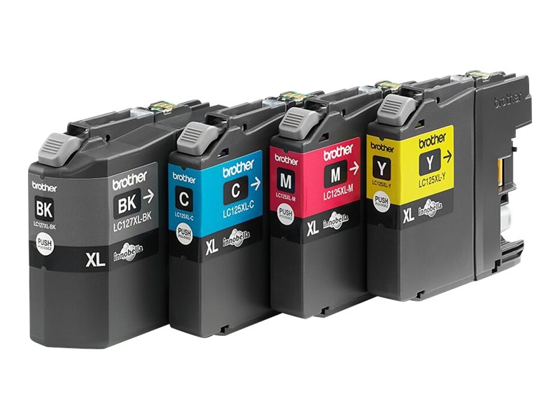 LC127XLVALBP BROTHER MFC Tinte (4) cmyk