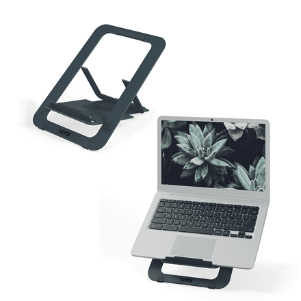 AKTION LEITZ LaptopStänder Ergo Ultraflach dunkelgrau mit Prämie nach Registrierung