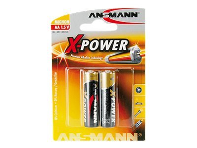 2 ANSMANN Batterien X-POWER Mignon AA 1,5 V