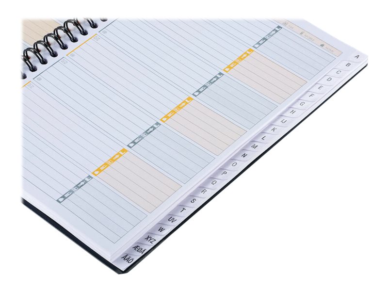 OXFORD Adressbuch Addressbook anthrazit