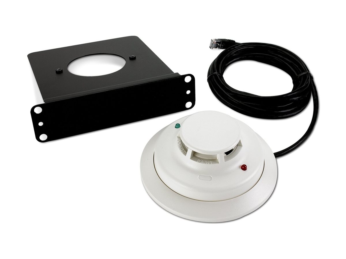 APC NetBotz Universal Smoke Sensor in IT spaces - incl Cable ties - Rack Mounting brackets