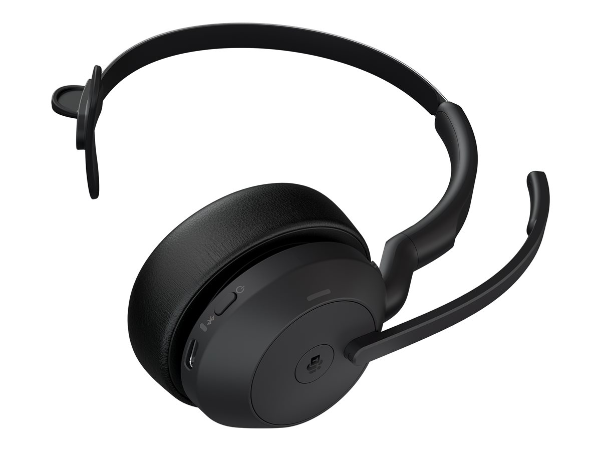 Jabra Evolve2 55 MS Mono mit Link380a/390a u. faltbare LS