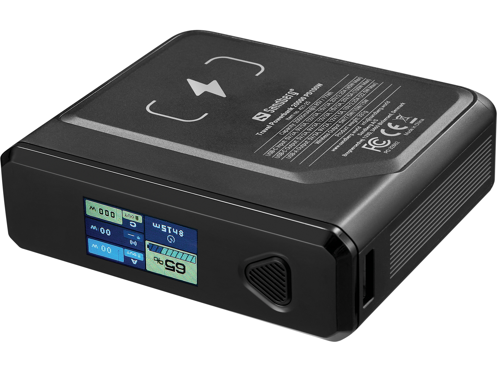 SANDBERG Travel Powerbank 20000 PD100W