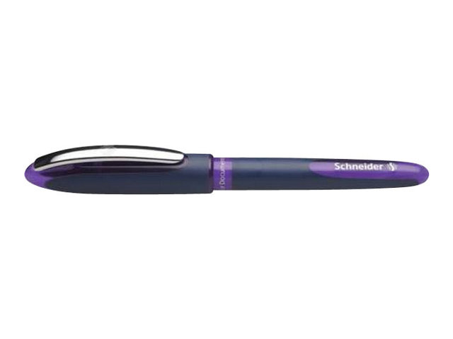 Schneider One Business Tintenroller 0,6 mm, Schreibfarbe lila, 1 St