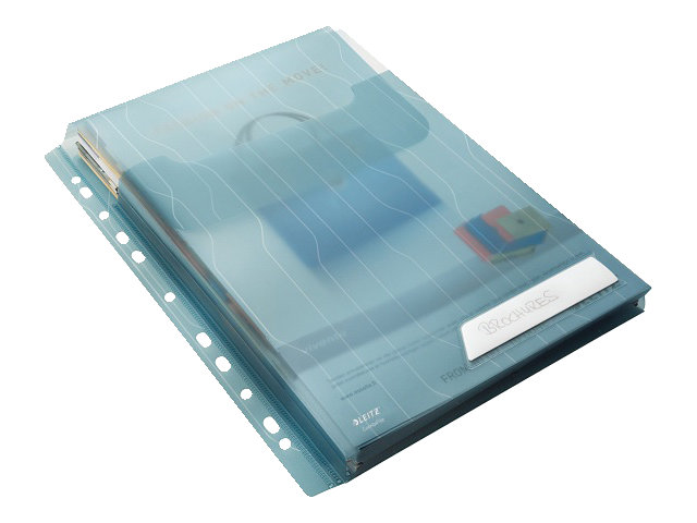 3 LEITZ Organisationshuellen CombiFile Maxi DIN A4 blau genarbt 0,20 mm 3 LEITZ Organisationshuellen CombiFile Maxi DIN A4 blau genarbt 0,20 mm