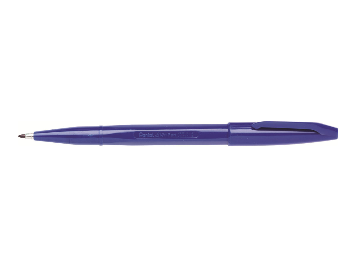 Pentel Sign Pen Filzstift blau, 1 St