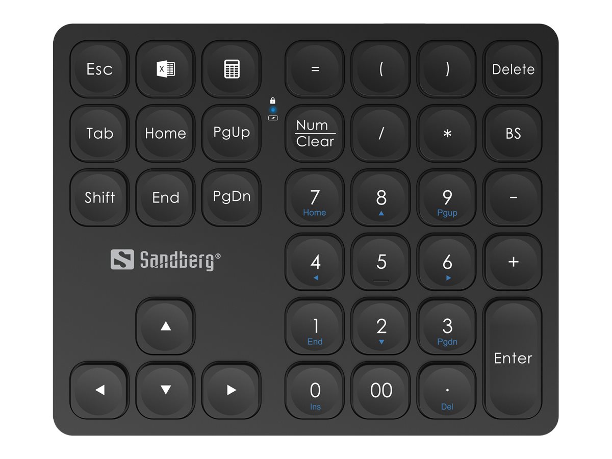 SANDBERG Wireless Numeric Keypad Pro SANDBERG Wireless Numeric Keypad Pro