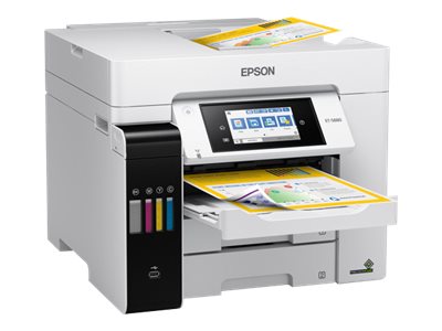 EPSON EcoTank ET-5880 4 in 1 Tintenstrahl-Multifunktionsdrucker grau