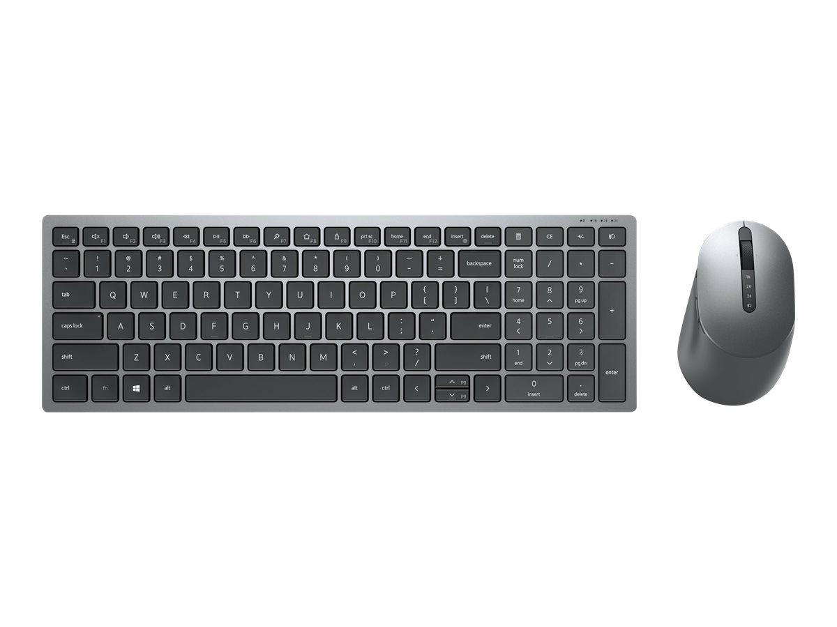 DELL Multi-Device Wireless Keyboard and Mouse - KM7120W - German QWERTZ