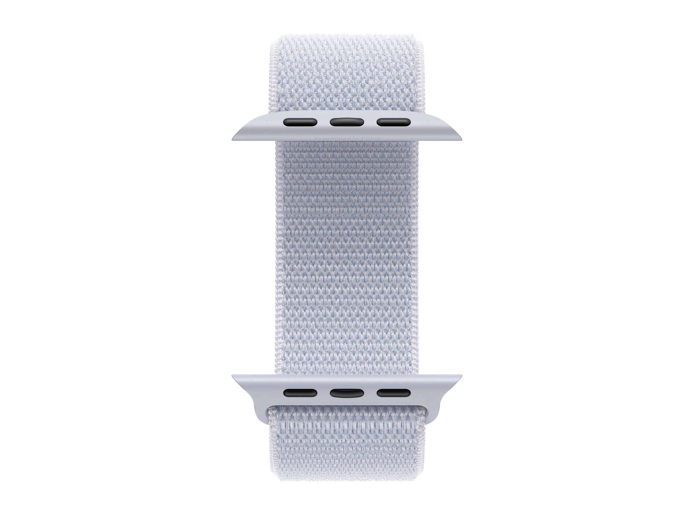 APPLE Watch Series 10 GPS + Cellular 46mm Silver Aluminium Case with Blue Cloud Sport Loop