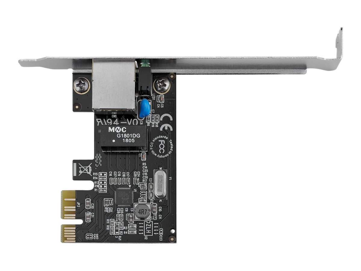 StarTech.com PCI Express Gigabit Ethernet Netzwerkkarte - PCIe Server NIC Netzwerkadapter 10 / 100 / 1000 Mbit/s - Full/Low Profile - Netzwerkadapter - PCIe - Gigabit Ethernet