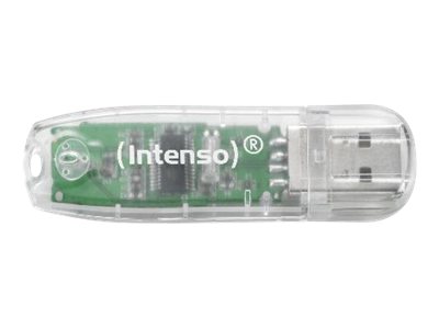 Intenso USB-Stick Rainbow Line transparent 32 GB